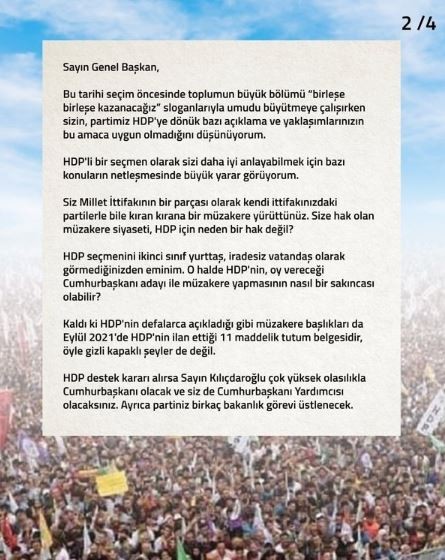 İYİ Parti’de Demirtaş sessizliği! Akşener’e açıktan ayar verdi... HDP ve Demirtaş’tan peş peşe zehir zemberek sözler
