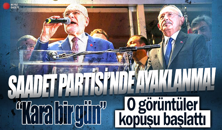 Haymana Grubu'ndan CHP lideri Kemal Kılıçdaroğlu'nun adaylık ilanı sonrası Saadet Partisi ve Temel Karamollaoğlu'na sert tepki: Kara bir gün!
