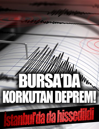 Marmara Denizi'nde 3,9 büyüklüğünde deprem