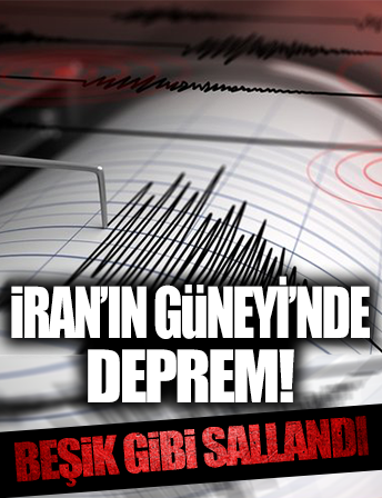 İran'ın güneyinde 5 büyüklüğünde deprem