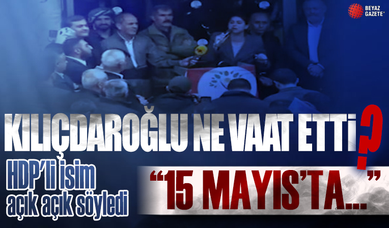 Kılıçdaroğlu ne vadetmiş? HDP'li Feleknas Uca açık açık söyledi: 15 Mayıs'ta ...