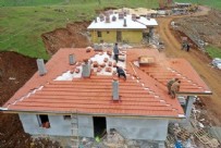 NURDAĞI - Nurdağı yeniden inşa ediliyor! 35 haneli köyde afet konutlarında sona gelindi