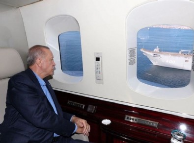 Türkiye’nin yüzen kalesi TCG Anadolu Gemisi hizmete girdi! Başkan Erdoğan açılışını yaptı