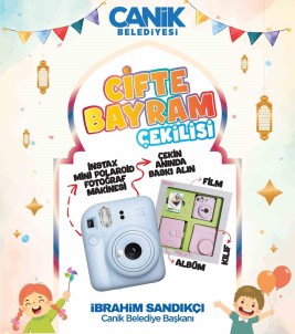 Canik Belediyesi Fotograf Makinesi Hediye Ediyor