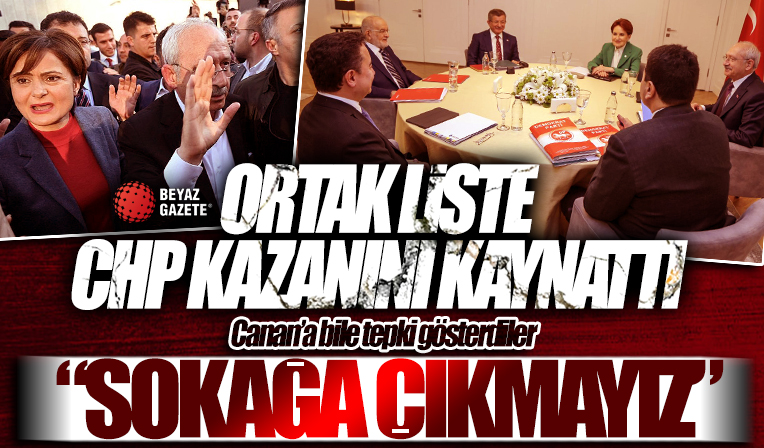 7'li koalisyondaki 'ortak liste' krizi büyüyor! CHP’de kazan kaynıyor