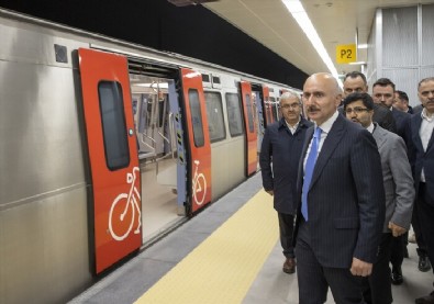 AKM-Gar-Kızılay Metro Hattı bugün hizmete girecek