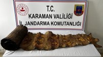 Karaman'da Piton Derisi Üzerine Yazili Kabartmali Tilsim Ele Geçirildi Haberi
