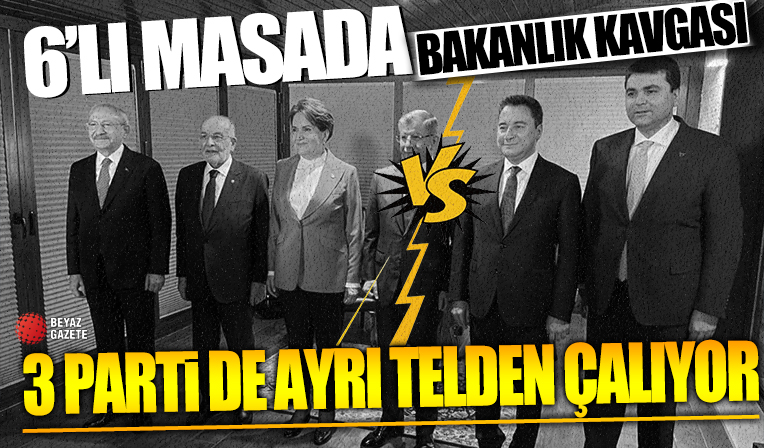 7'li koalisyonda ekonomi patronluğu kavgası! 3 parti krizin eşiğinde