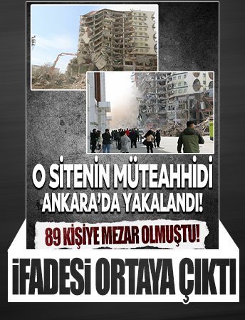 89 kişiye mezar olmuştu! Galeria Sitesi'nin müteahhidinin ifadesi ortaya çıktı