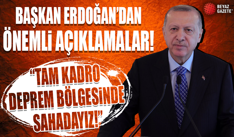 Başkan Erdoğan'dan Malatya'da önemli açıklamalar