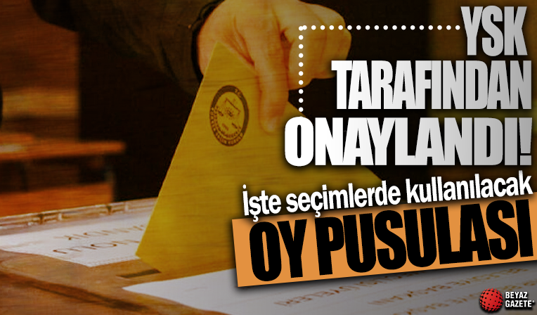 YSK tarafından onaylandı! Cumhurbaşkanlığı seçimleri oy pusulası paylaşıldı