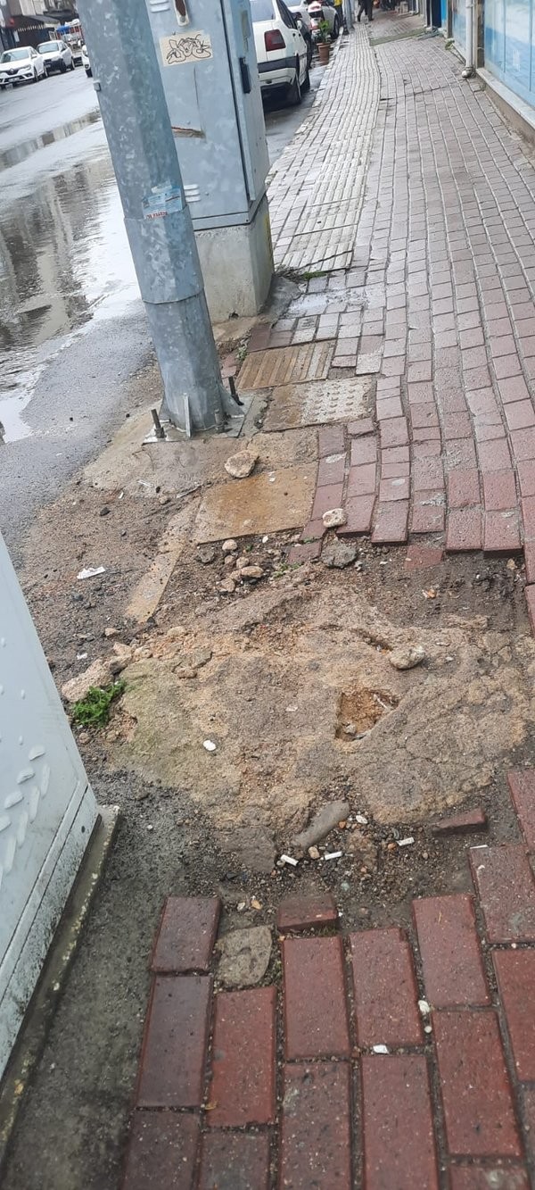 CHP’li belediyeye bozuk yol tepkisi