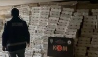İzmir'de 5 milyon 755 bin adet kaçak sigara ele geçirildi