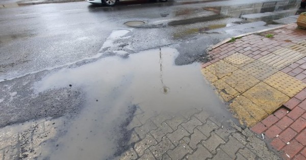 CHP’li belediyeye bozuk yol tepkisi