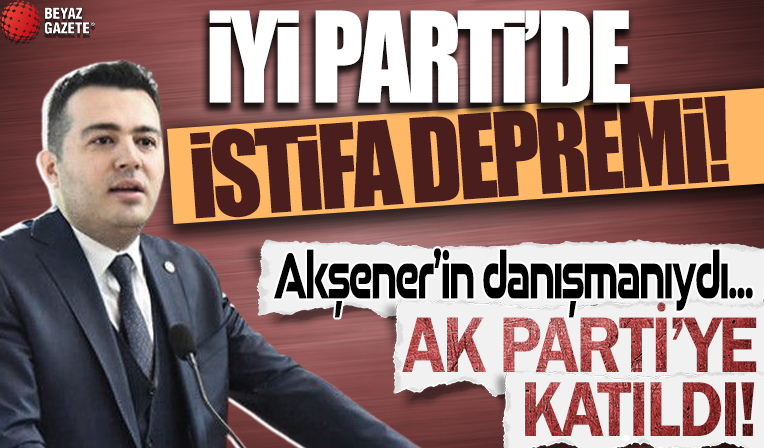 Akşener'in danışmanı Hasan Sami Özvarinli İYİ Parti'den istifa etti