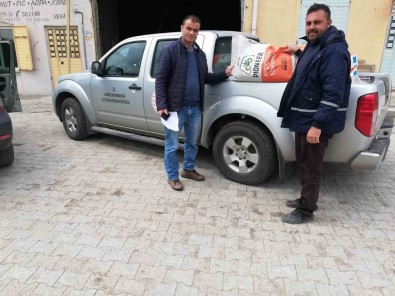Çiftçilere Yüzde 75 Hibe Ile Yaglik Ayçiçegi Tohumu Dagitildi