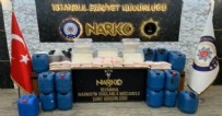 İstanbul'da uyuşturucu imalathanelerine baskın: 506 kilogram metamfetamin ele geçirildi