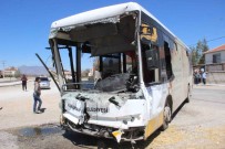 Karaman'da Halk Otobüsü Ile Kamyon Çarpisti Açiklamasi 7 Yarali Haberi