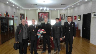 Kars'ta, Gazeteciler Polis Haftasini Kutladi