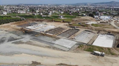 Antakya Devlet Hastanesinde Çalismalar Hizla Sürüyor