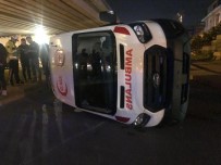 Otobüsle Çarpisan Ambulans Yan Yatti Açiklamasi 3 Yarali