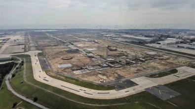 Atatürk Havalimani Millet Bahçesi'ndeki Çalismalar Havadan Görüntülendi Açiklamasi Alan Binlerce Agaçla Kaplandi