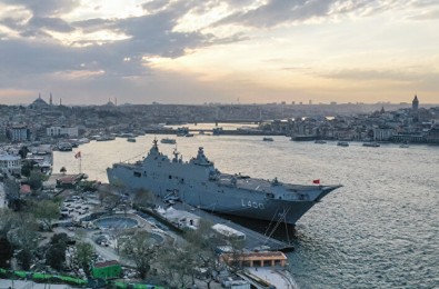 Dünyanın ilk SİHA gemisi TCG Anadolu bugün ziyarete açıldı