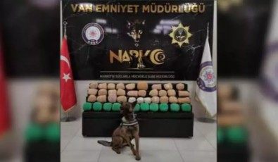 Van'da 55,5 kilo uyuşturucu ele geçirildi; 4 gözaltı