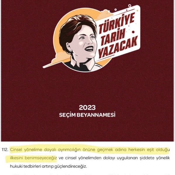 İYİ Parti'nin seçim beyannamesinde sapkınlığa yasal güvence vaadi: Saadet Partisi ne diyecek?