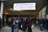 Karabiga Belediyesi 1500 Kisilik Iftar Verdi