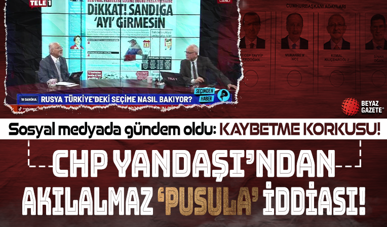 CHP yandaşı gazeteci Merdan Yanardağ'dan akılalmaz 'pusula' iddiası! Sosyal medyada gündem oldu