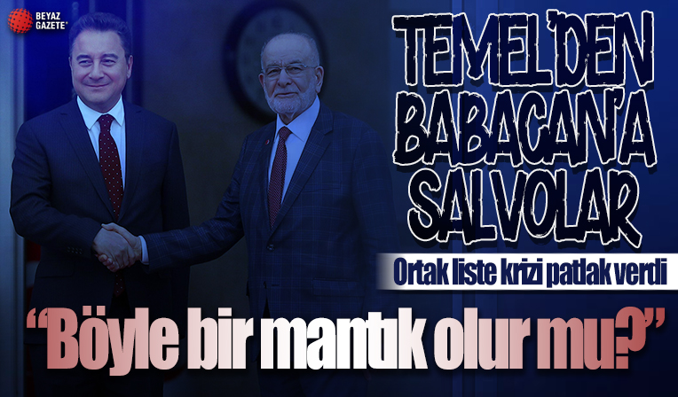 Temel Karamollaoğlu'ndan DEVA Partisi'ne 'Böyle bir mantık olur mu?'
