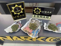 Usak'ta Yüzlerce Uyusturucu Hap Ele Geçirildi