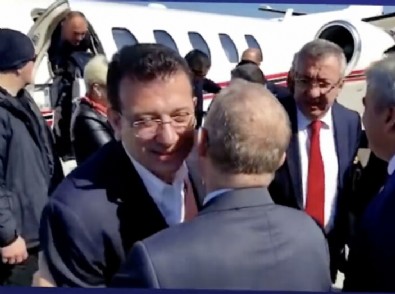 Ekrem İmamoğlu Sinop'a özel jetle gitti