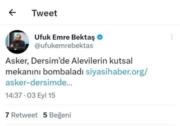 Terör seviciler birer birer ifşa oluyor: CHP'li Ufuk Emre Bektaş'ın PKK'yı savunduğu paylaşımları ortaya çıktı