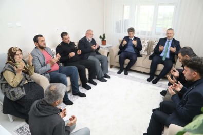 Baskan Topaloglu, Sehit Ailelerini Unutmadi