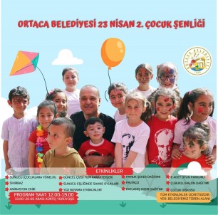 Ortaca'da 23 Nisan Senligi