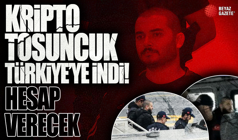 Thodex'in kurucusu Faruk Fatih Özer Türkiye'ye getirildi