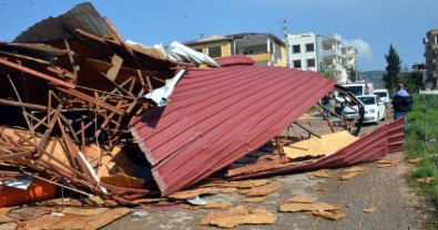 Kahramanmaraş Pazarcık'ta hortum dehşeti: 1 kişi öldü, 50 kişi yaralandı