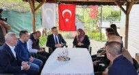 ŞEHIT - Fuat Oktay Ankara'da şehit ailesini ziyaret etti