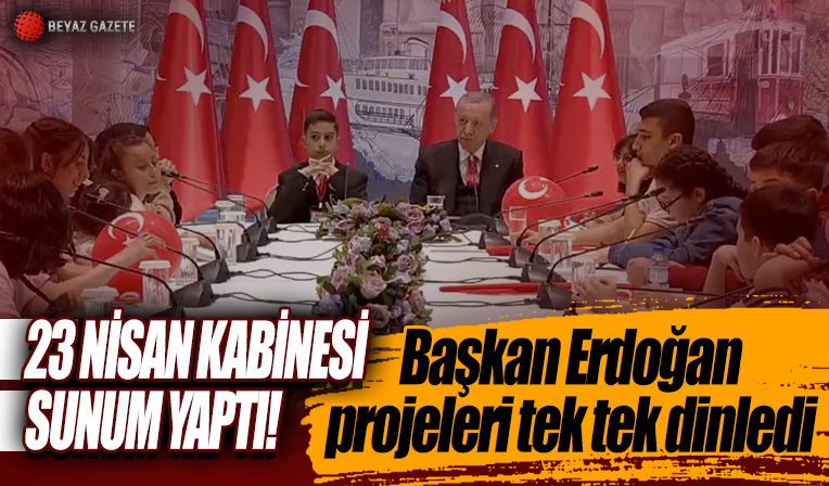 Cumhurbaşkanı Erdoğan depremzede çocukları kabul etti