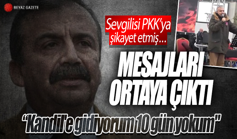 Gönül ilişkisi yaşadığı kadın Sırrı Süreyya Önder'i PKK'ya şikayet etti! Mesajlaşmaları ortaya çıktı