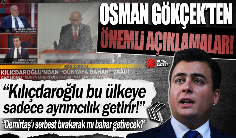 Osman Gökçek'ten önemli açıklamalar! 