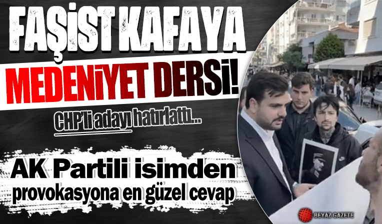 AK Partili Eyyüp Kadir İnan'dan faşist kafaya medeniyet dersi!