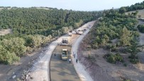 Balikesir'de Ilk Beton Yol Yapiliyor