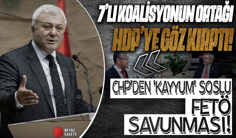 CHP'den 'kayyum' soslu 'FETÖ' savunması!