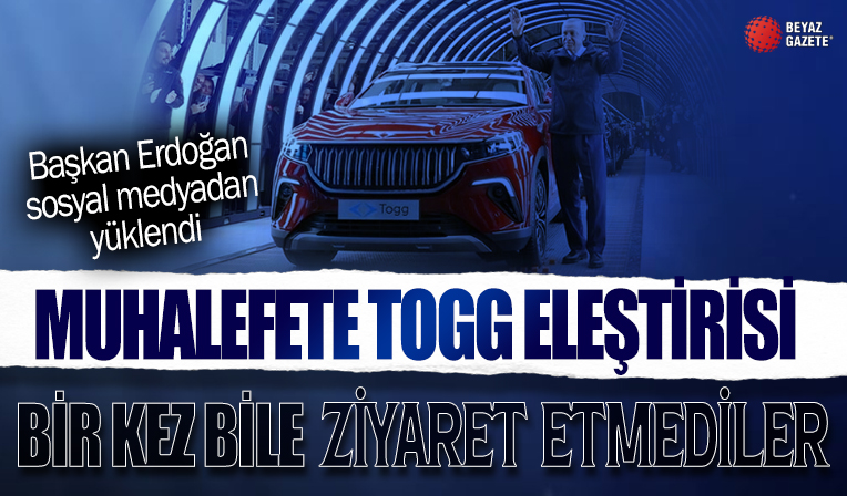 Cumhurbaşkanı Erdoğan’ın Togg hedefi: 2025’ten itibaren ihraç edeceğiz