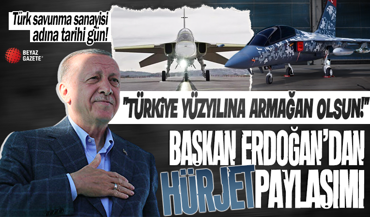 Tarihi gün! İlklerin jeti ilk uçuşunu gerçekleştirdi: İşte yerli ve milli Hürjet'in üstün özellikleri