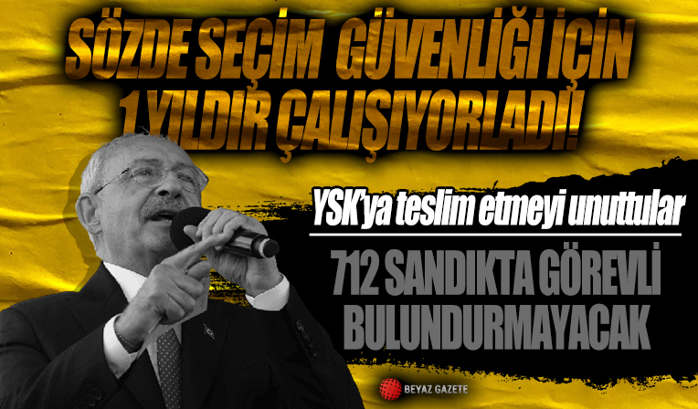 Denizli Pamukkale'deki 710 sandığının başında CHP'den görevli bulunmayacak