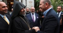 SÜLEYMAN SOYLU - İçişleri Bakanı Soylu, Türkiye Ermenileri Patriği Maşalyan'ı ziyaret etti